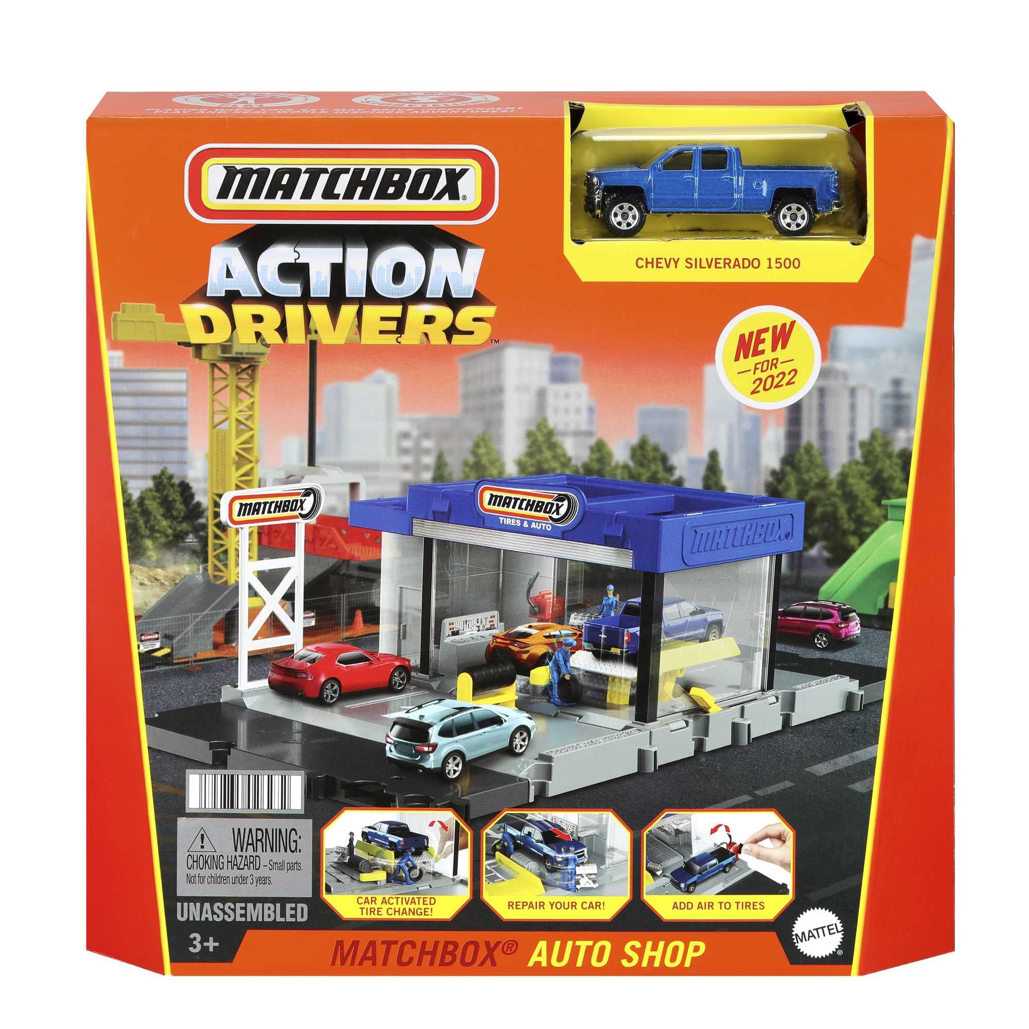 matchbox-action-drivers-hdl34-autoshop-spielset-mit-chevy-silverado-ab-3 image 6