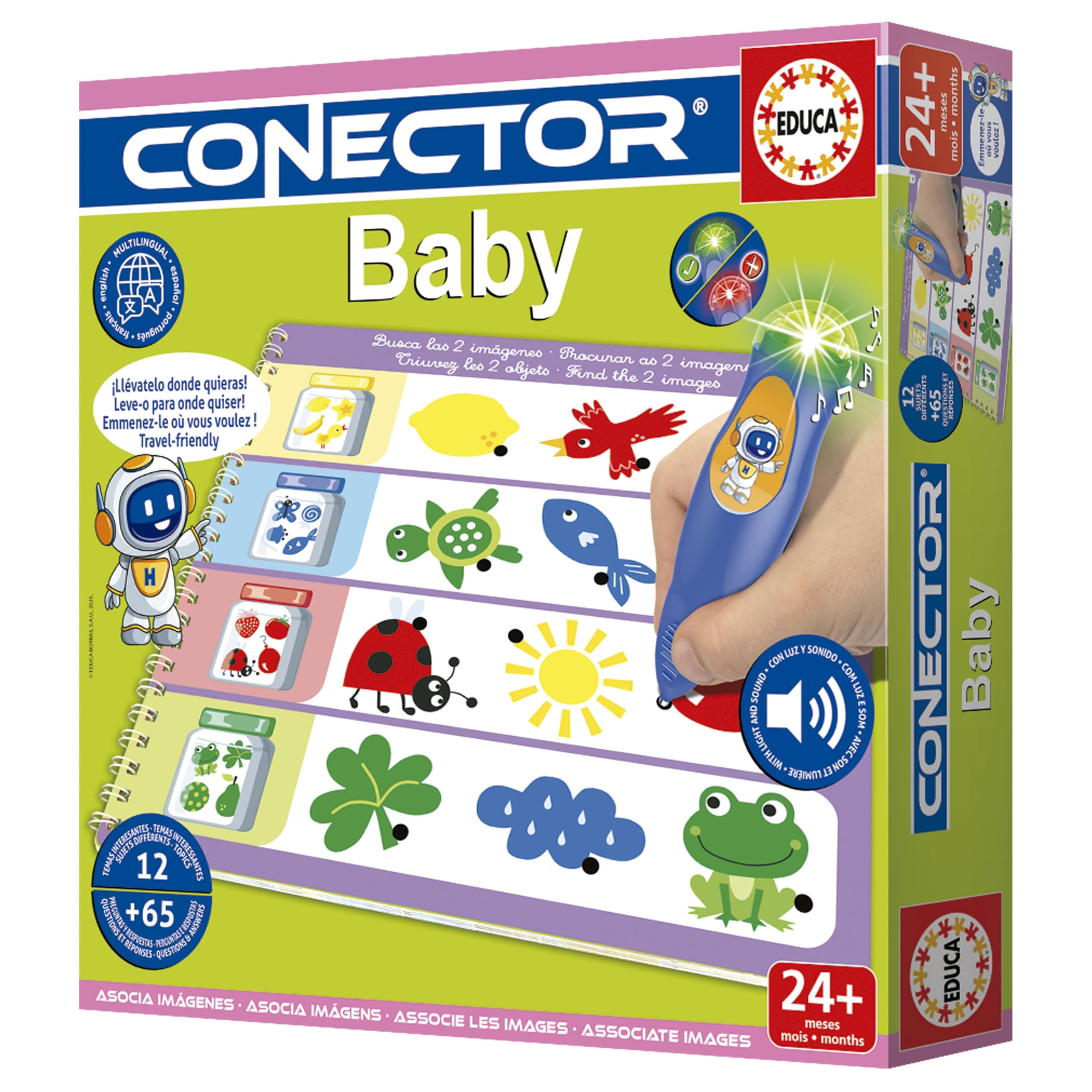 educa-conector-baby-lernspiel-65-fragen-stift-mit-licht-ab-2-j image 2
