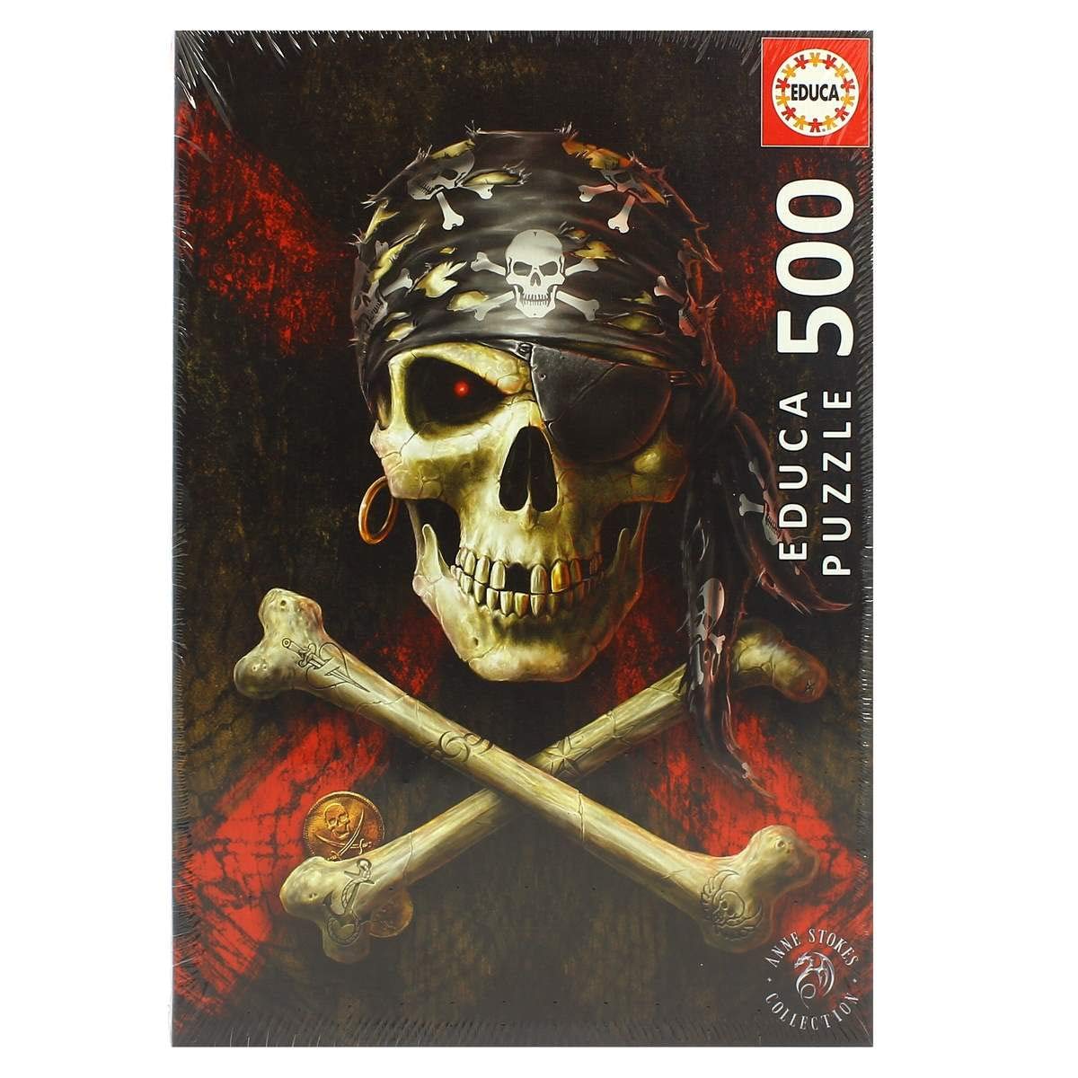 educa-totenkopf-piraten-puzzle-500-teile-48x34-cm image 1