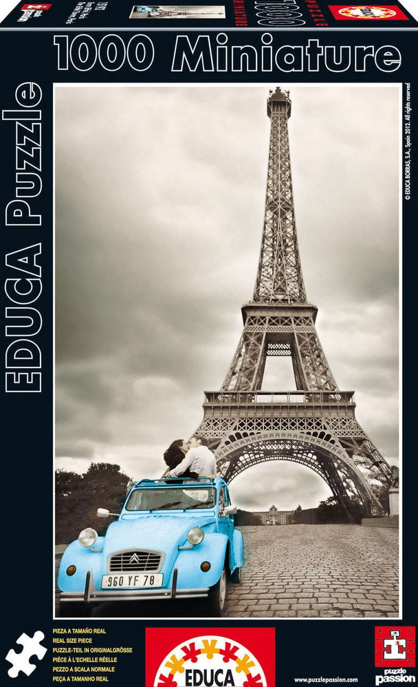 educa-15192-eiffelturm-paris-miniature-puzzle-1000-teile image 1