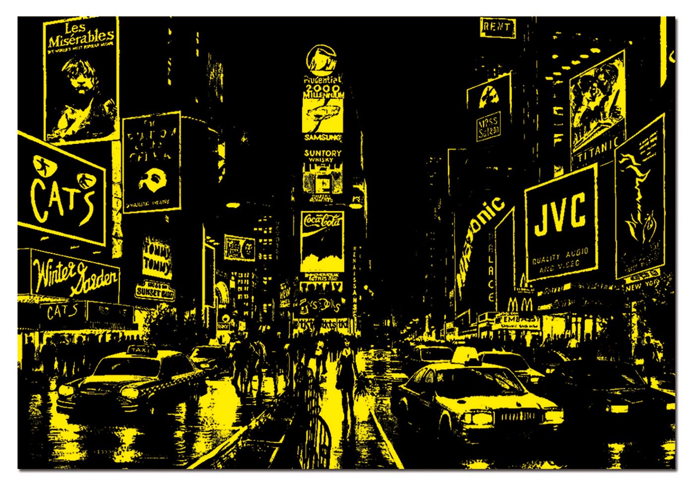 educa-neon-times-square-13047-puzzle-1000-teile image 3