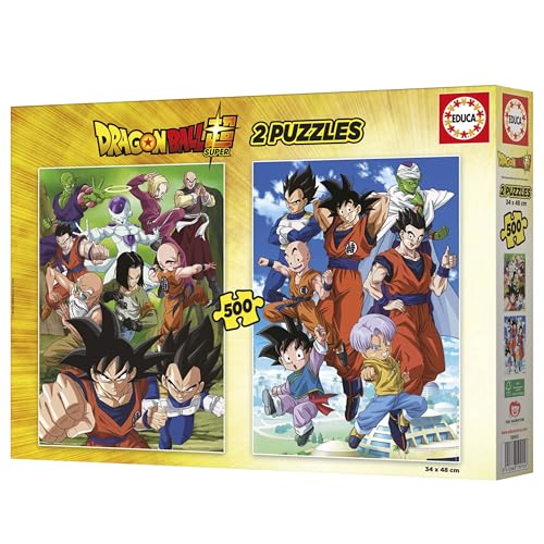 educa-dragon-ball-19915-puzzle-2x500-teile-goku-vegeta image 8
