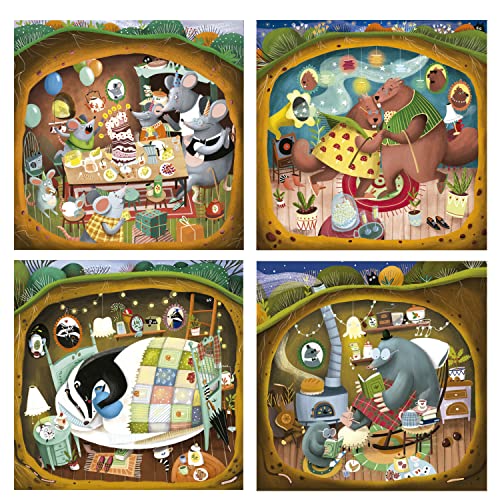educa-waldgeschichten-kinderpuzzle-4in1-ab-3-jahren image 6