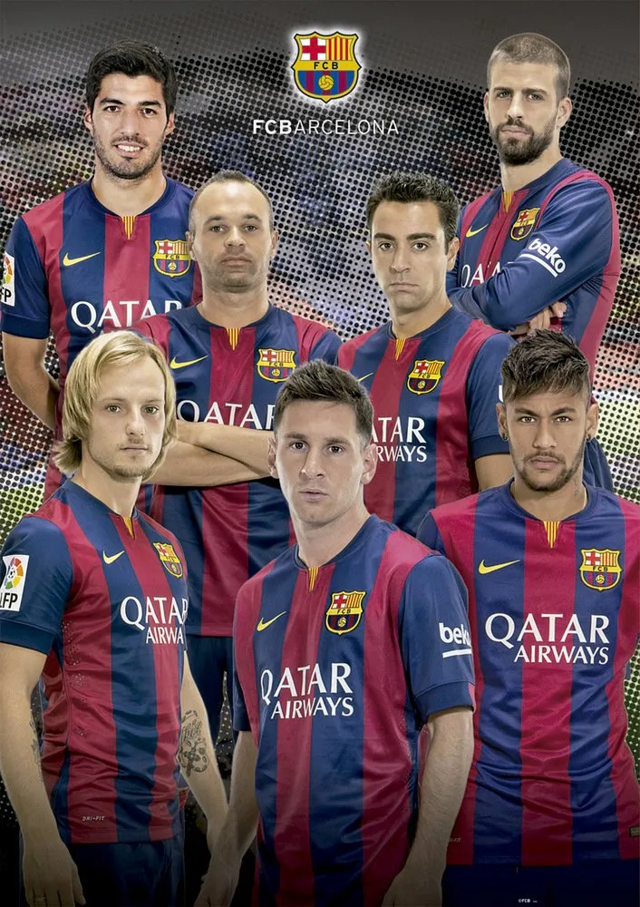 educa-collage-fc-barcelona-16300-puzzle-1000-teile-68x48-cm image 1