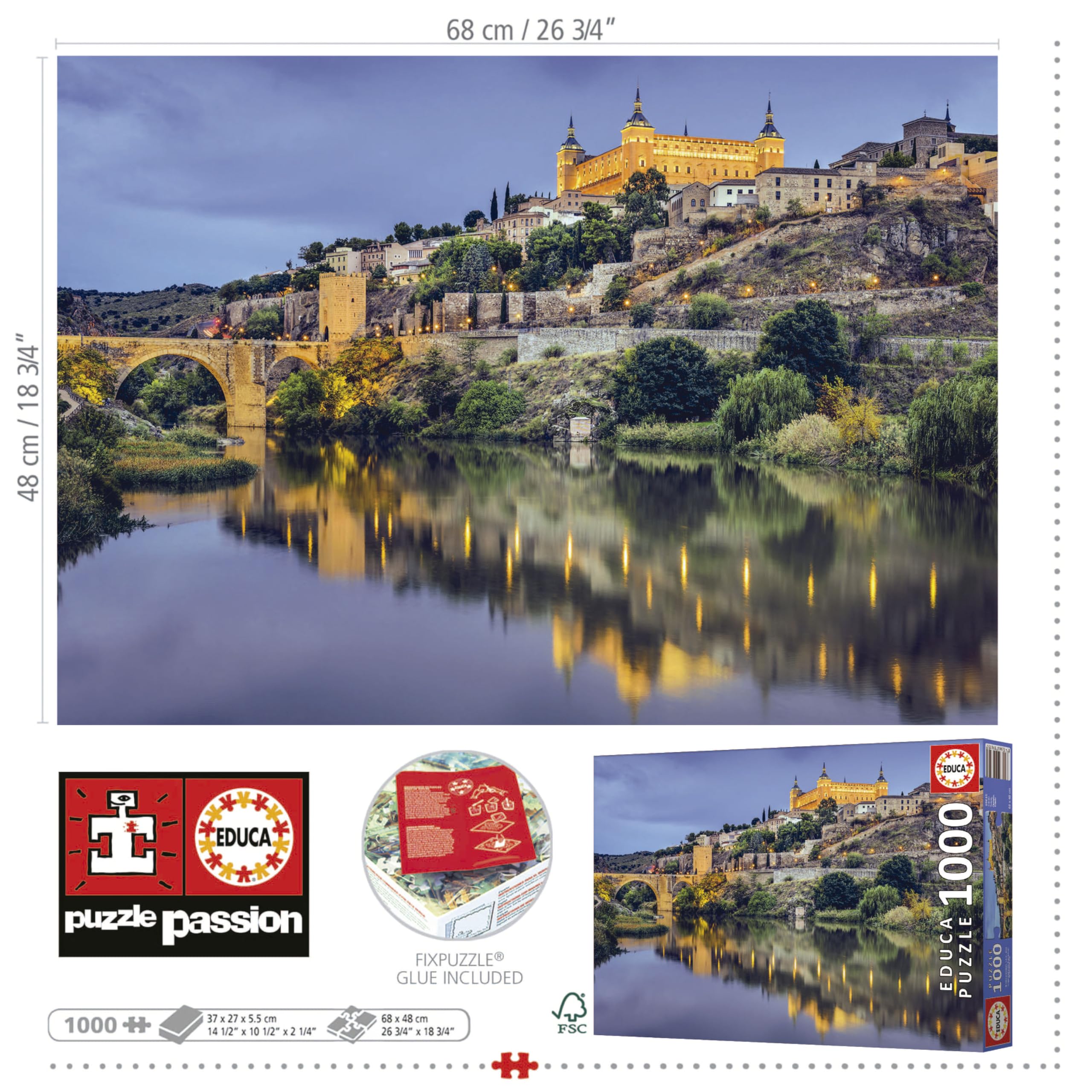 educa-castello-in-toledo-puzzle-1000-teile-ab-14-jahren image 3