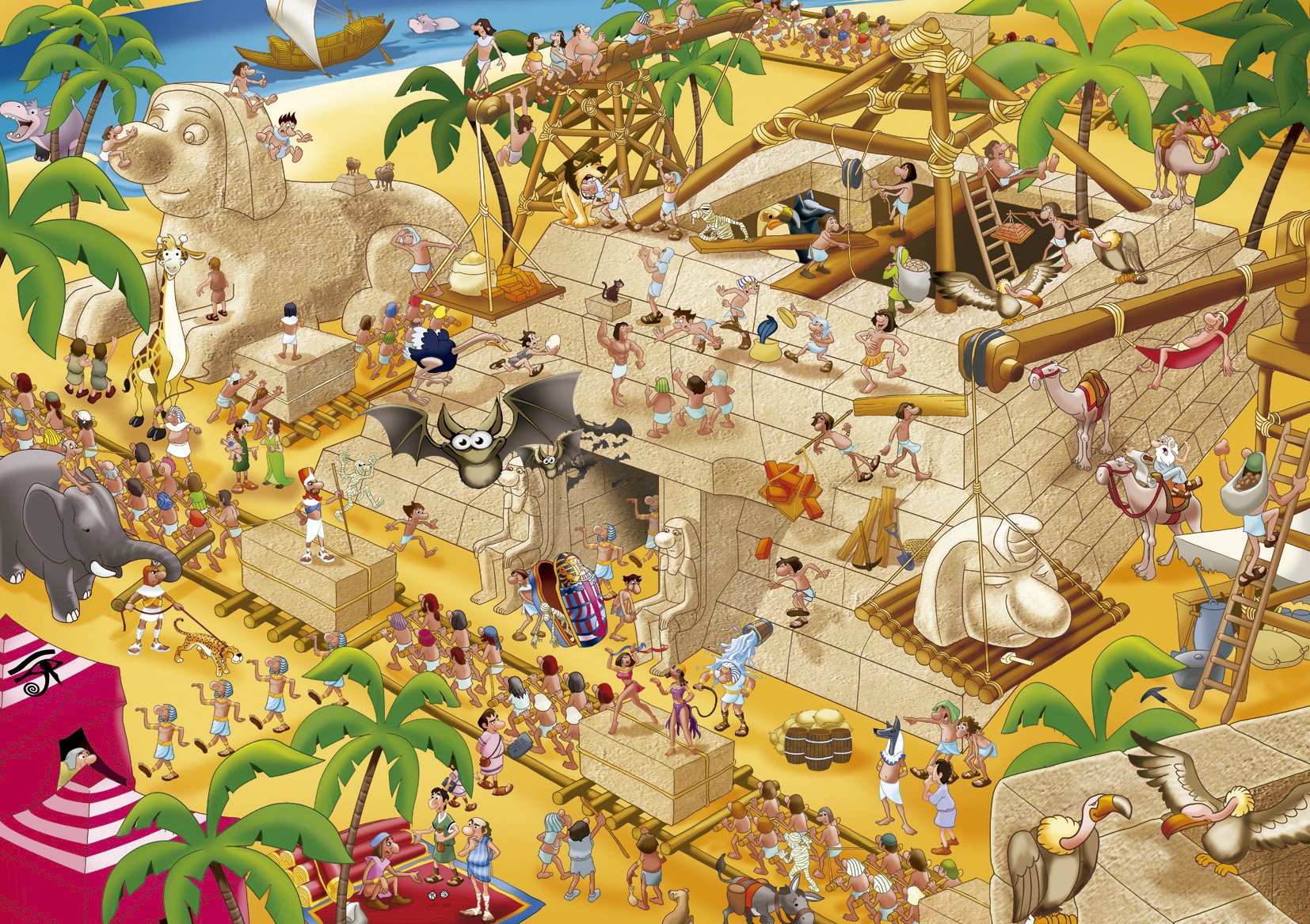 educa-16345-altes-gypten-puzzle-1000-teile-history image 2