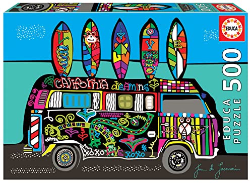 educa-california-dreaming-19246-puzzle-500-teile-surfen image 6