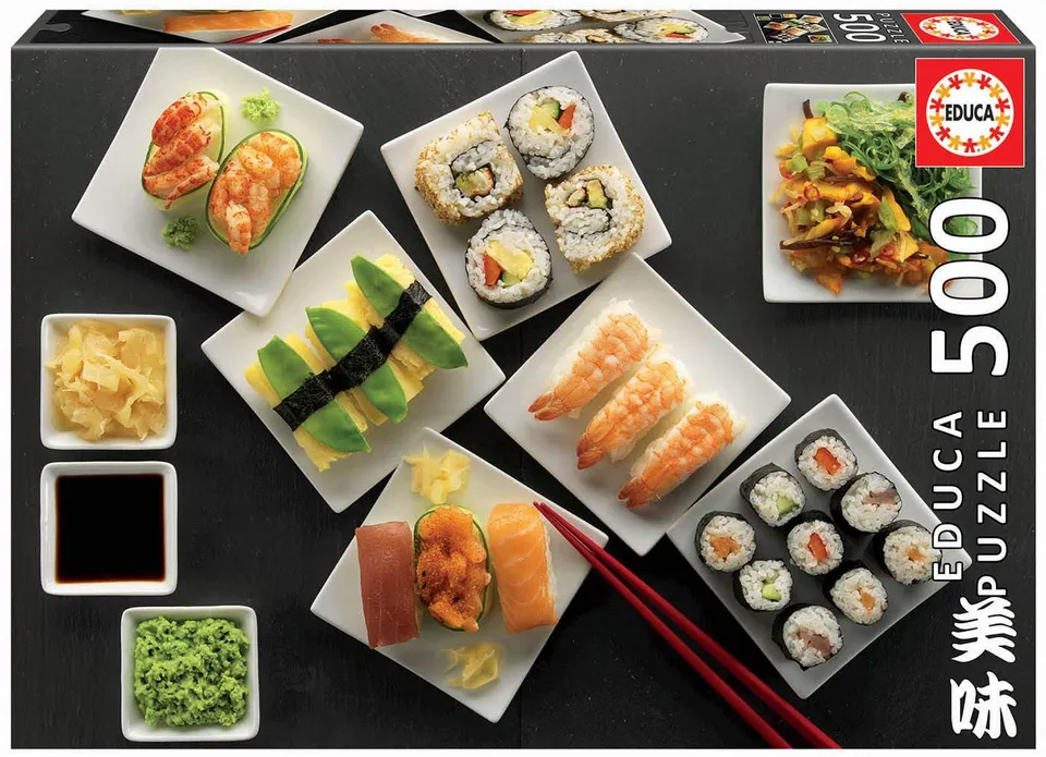 educa-sushi-puzzle-500-teile-48x34-cm-ab-10-jahren image 1