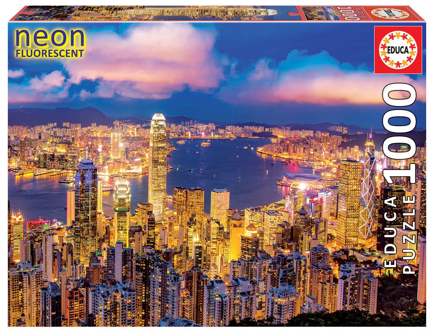 educa-18462-hong-kong-leuchtpuzzle-1000-teile-ab-10-jahren image 1