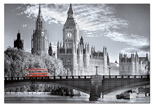 educa-15180-london-bus-puzzle-1000-teile-schwarz-wei image 4