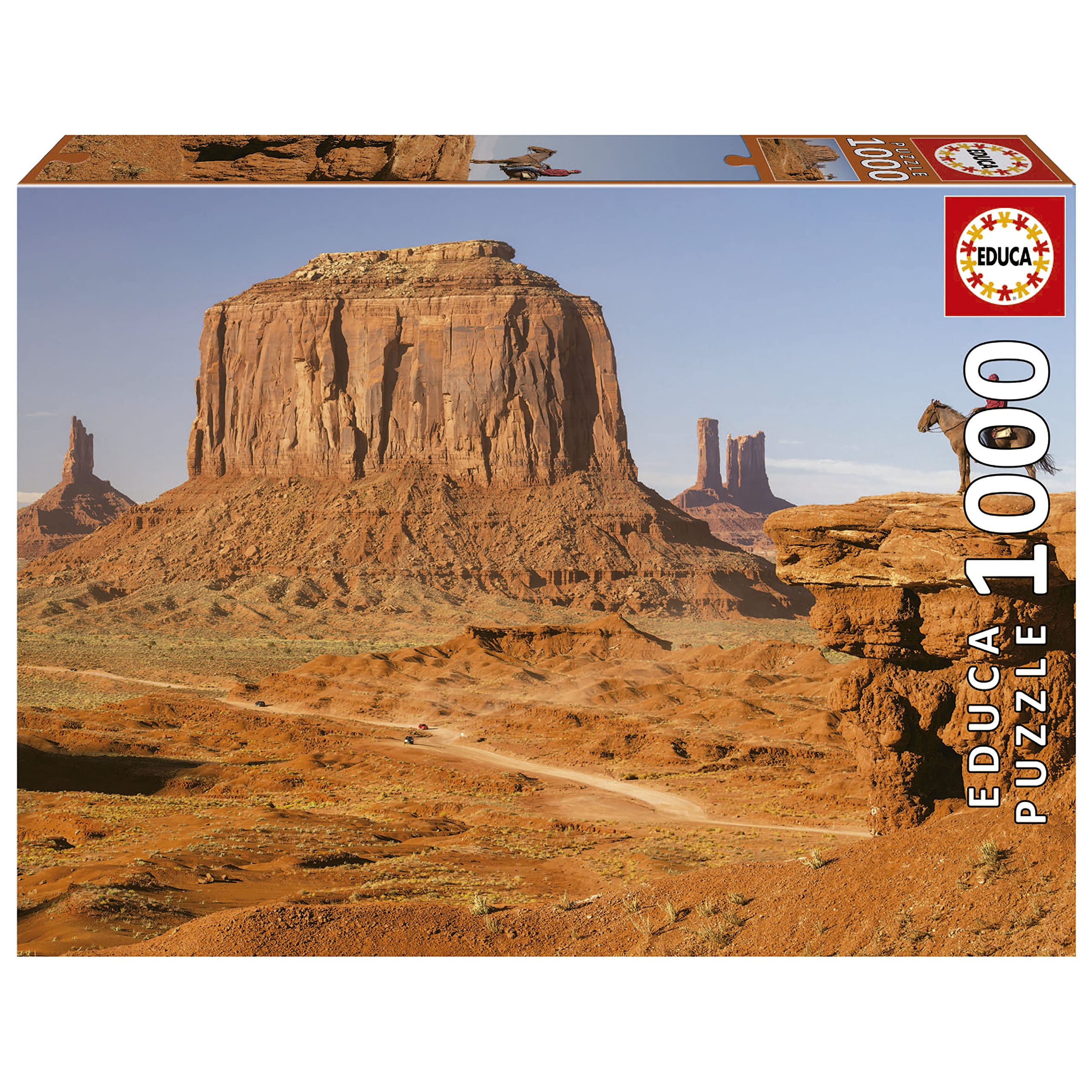 educa-monument-valley-puzzle-1000-teile-landschaft-19559 image 1