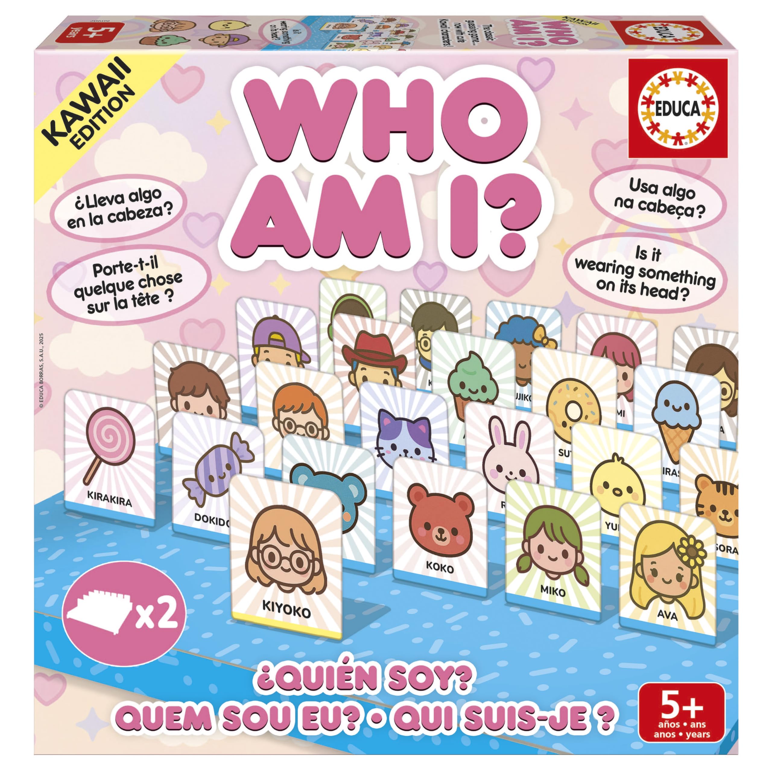 educa-wer-bin-ich-kawaii-edition-20609-ratespiel-ab-5-jahren image 1