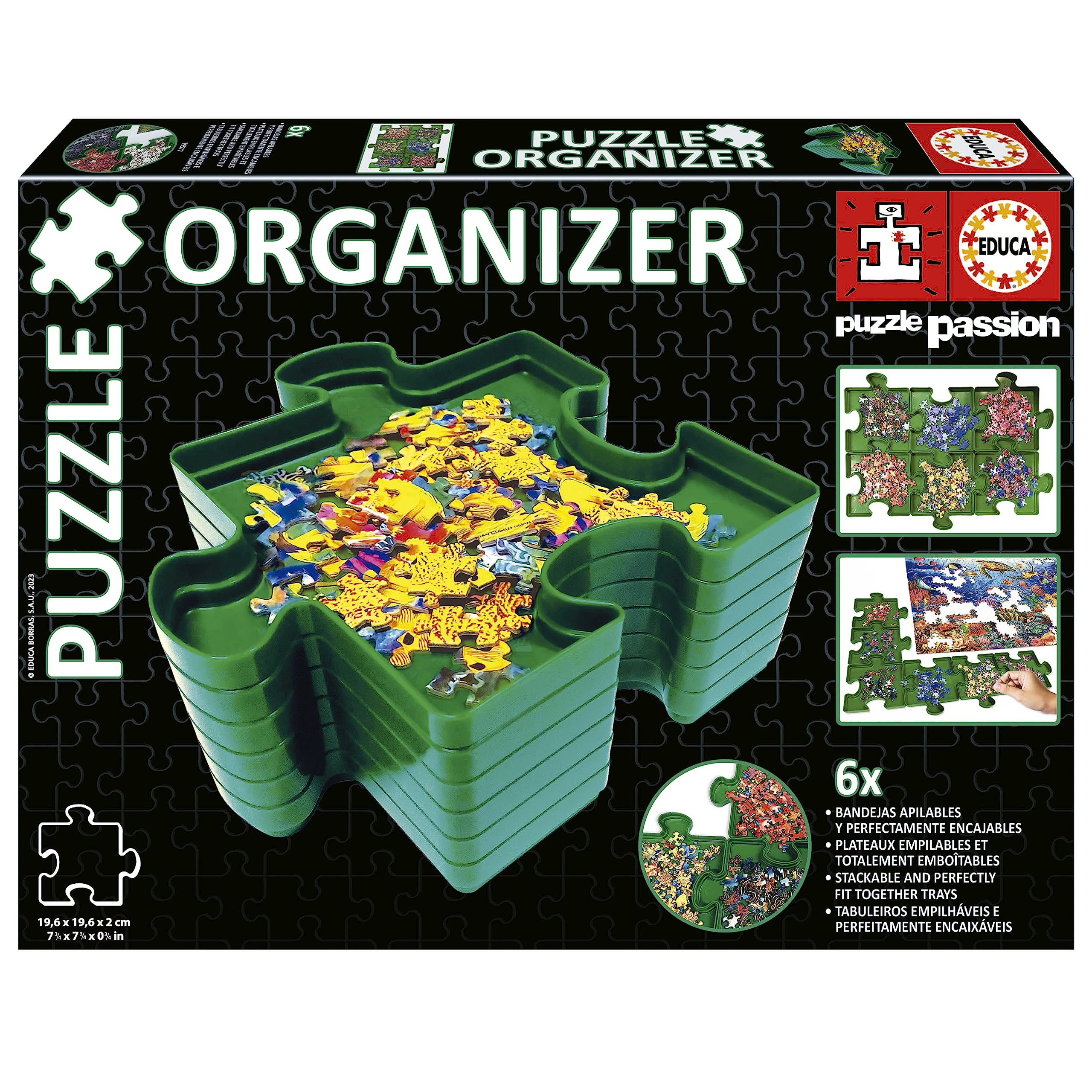 educa-19577-puzzle-organizer-6-schalen-sortierer-zubeh-r image 1