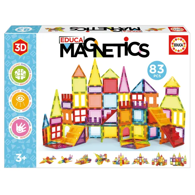 educa-magnetic-20025-magnetbaukasten-83-teile-ab-3-jahren image 1