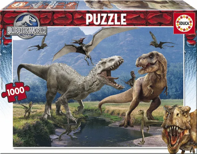 educa-16342-jurassic-park-puzzle-1000-teile-68x48 image 1