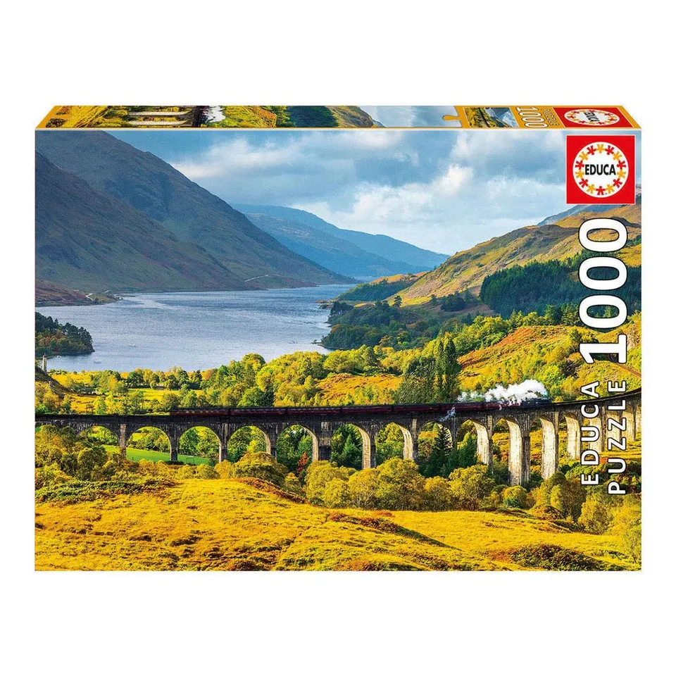 educa-16749-glenfinnan-viaduct-puzzle-1000-teile-schottland image 1