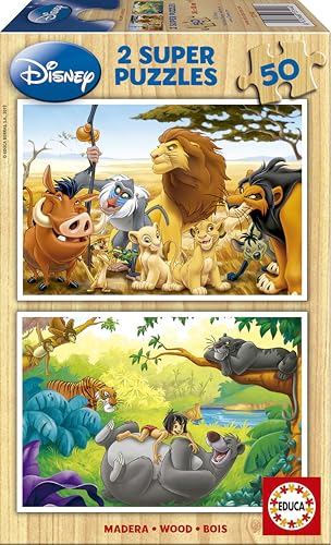 educa-holzpuzzle-disney-tierfreunde-2x50-teile-ab-4-jahren image 6