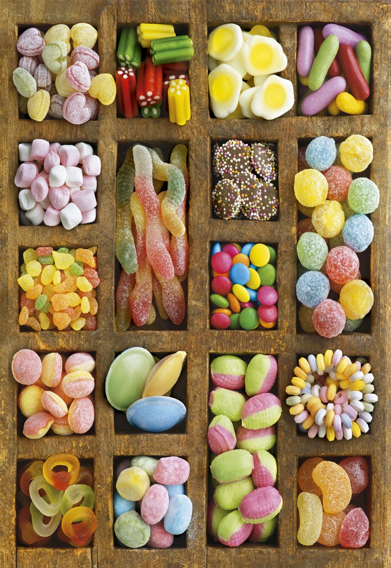 educa-15963-sweet-collage-puzzle-500-teile-s-igkeiten image 2