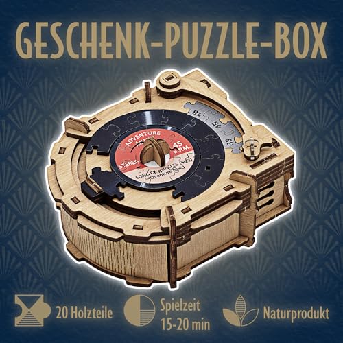idventure-record-player-r-tselbox-holz-geldgeschenkbox image 8