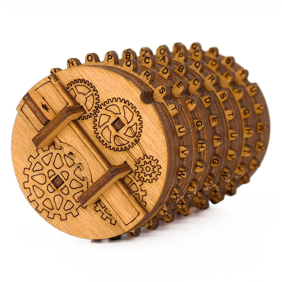 idventure-kryptos-cryptex-r-tselbox-holzbausatz-geldgeschenk image 1