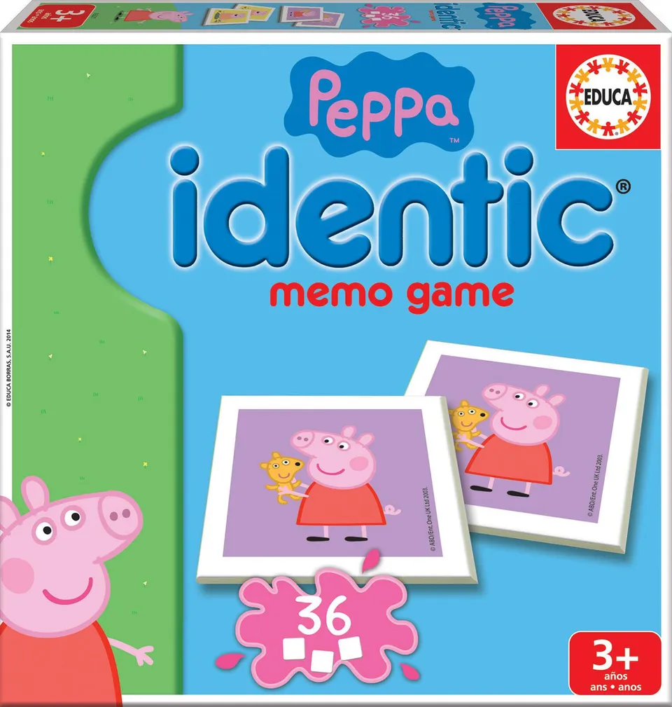 educa-identic-16227-gesellschaftsspiel-peppa-wutz-franz-sisch image 1