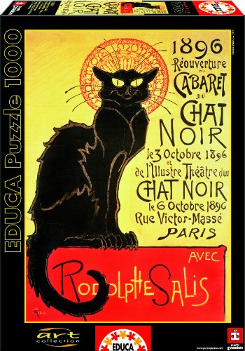 educa-15561-chat-noir-puzzle-1000-teile-steinlen image 3