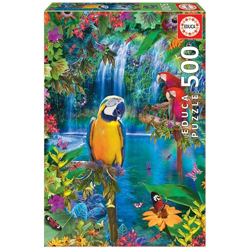 educa-v-gel-in-den-tropen-15512-puzzle-500-teile image 8