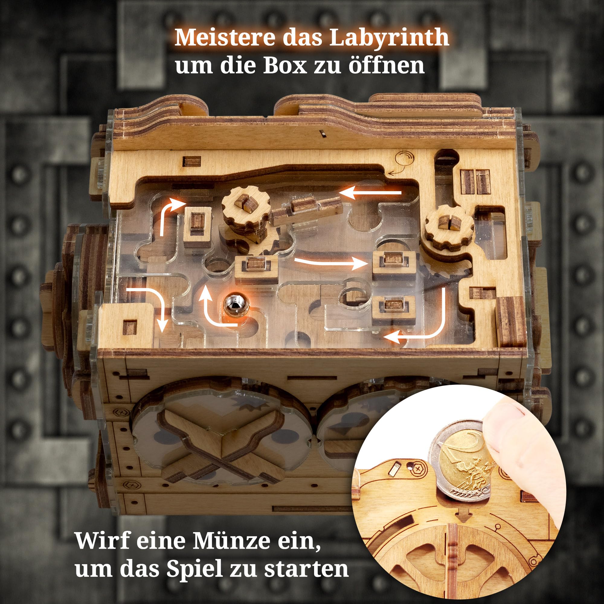 idventure-amazing-safe-r-tselbox-spardose-holz-labyrinth image 3