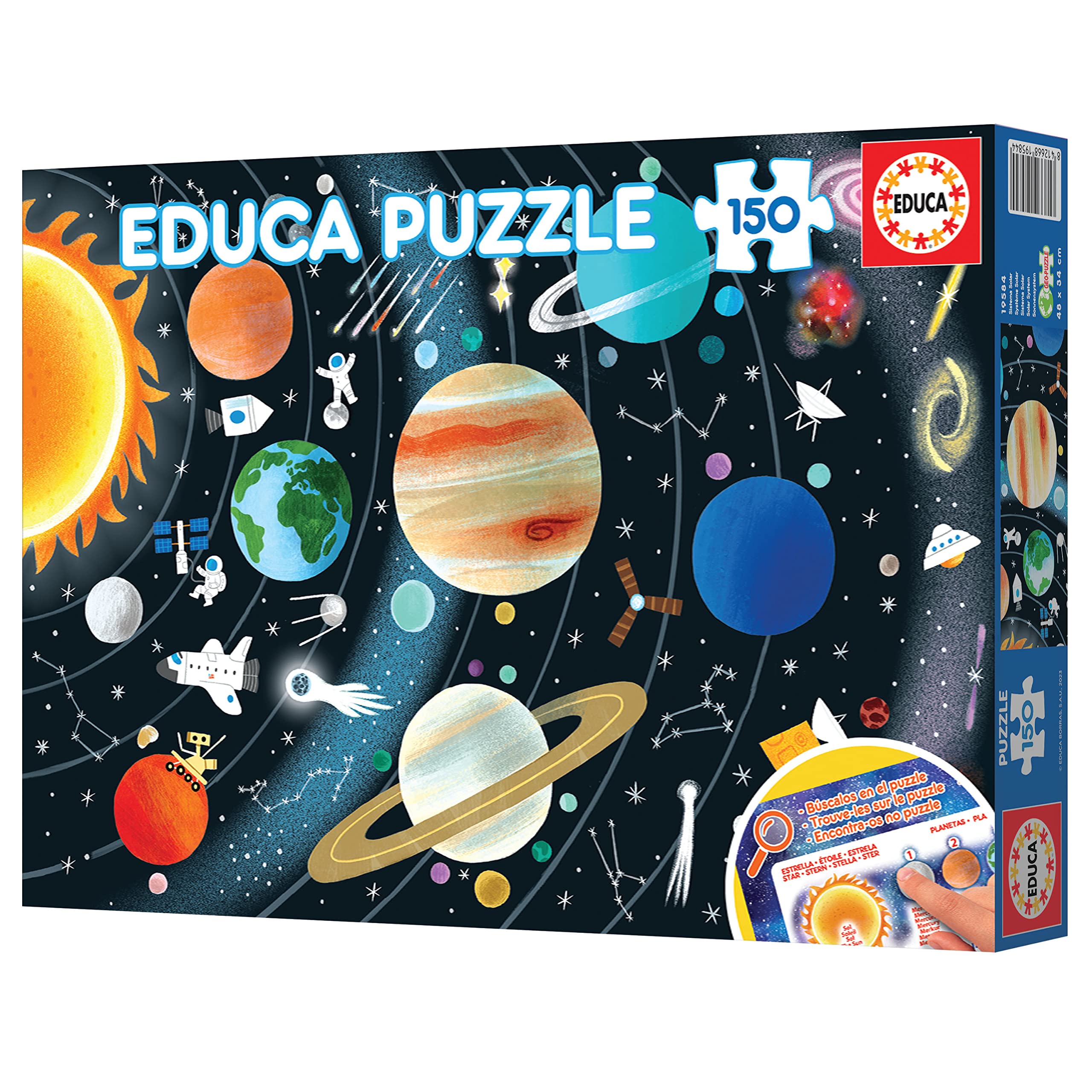 educa-sonnensystem-19584-kinderpuzzle-150-teile-ab-6-j image 4