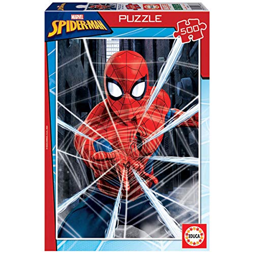 educa-spiderman-18486-puzzle-500-teile-marvel-superheld image 3
