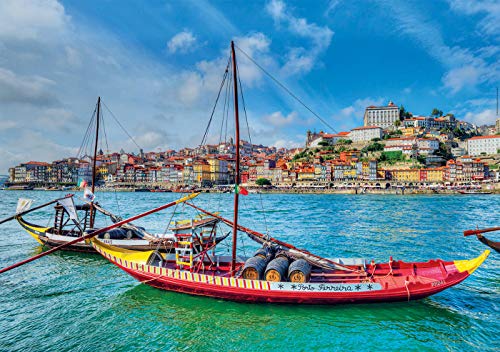 educa-barcos-rabelos-17196-puzzle-1000-teile-porto-schiffe image 7