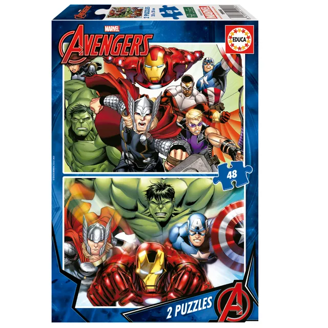 educa-avengers-15932-kinderpuzzle-96-teile-ab-6-jahren image 1