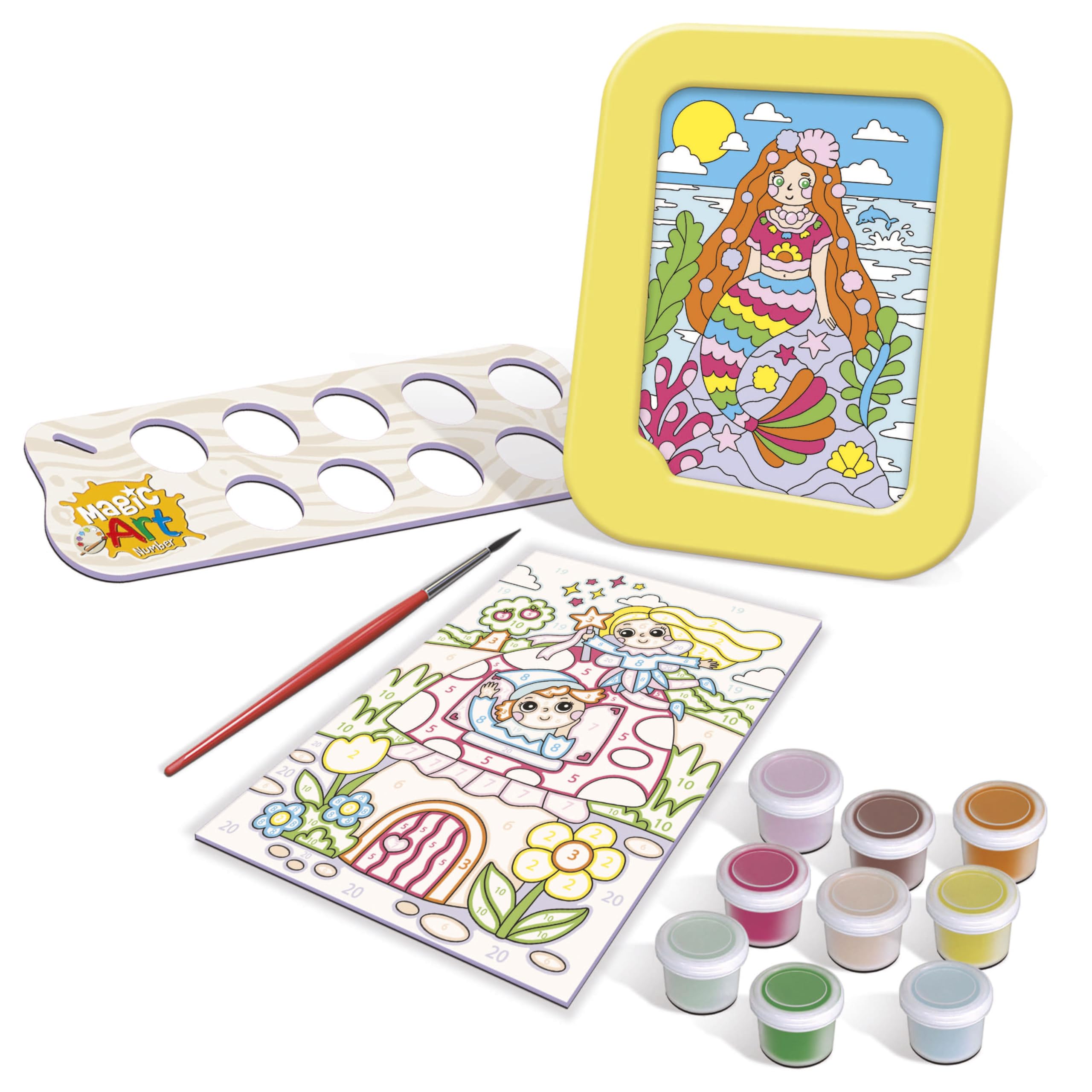 educa-magic-art-number-20295-fantasie-malen-nach-zahlen-ab-6-jahren image 2