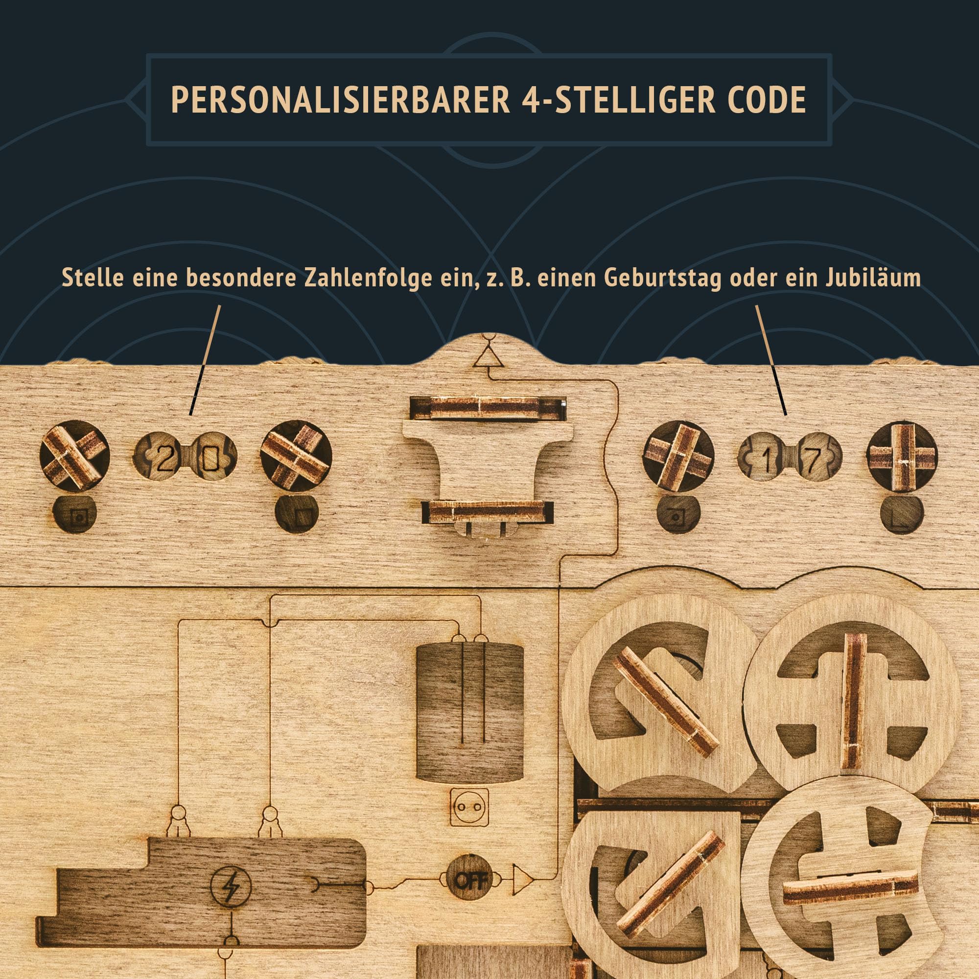 idventure-clueframe-puzzle-bilderrahmen-holz-geschenkbox image 3