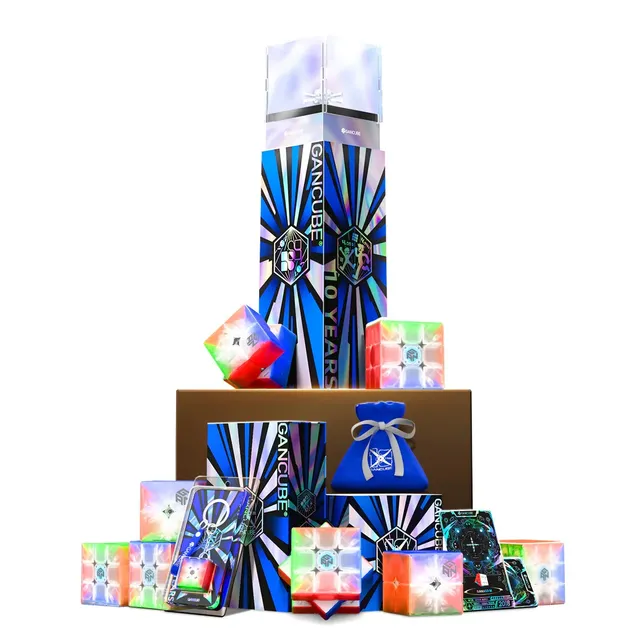 gan-ten-years-set-speed-cube-grand-gift-set-gan15 image 1