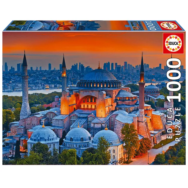 educa-blaue-moschee-istanbul-1000-teile-puzzle-68x48-cm image 1