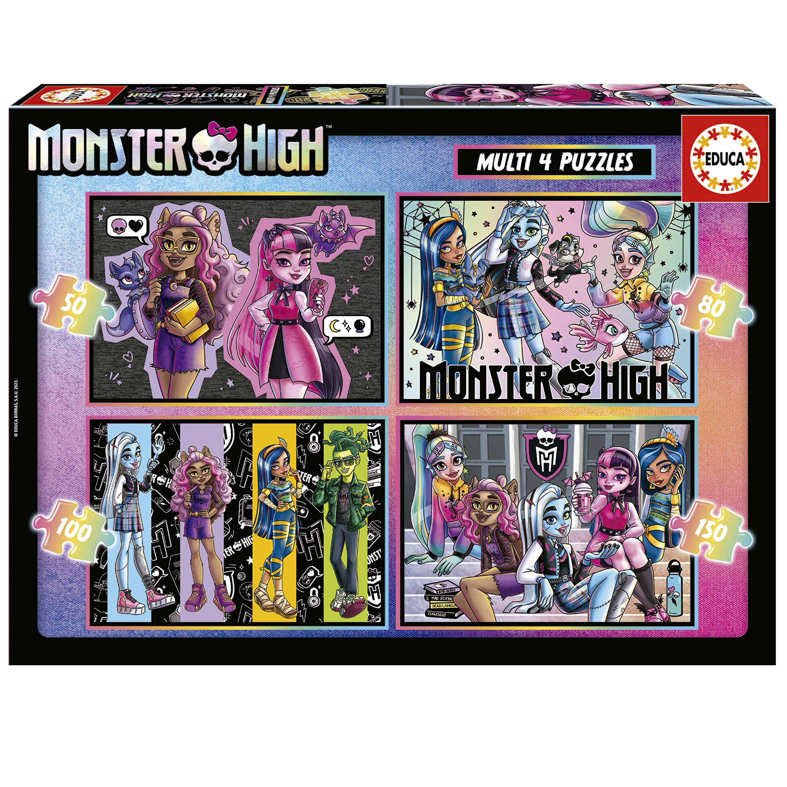 educa-monster-high-puzzleset-2x100-teile-ab-6-jahren image 5