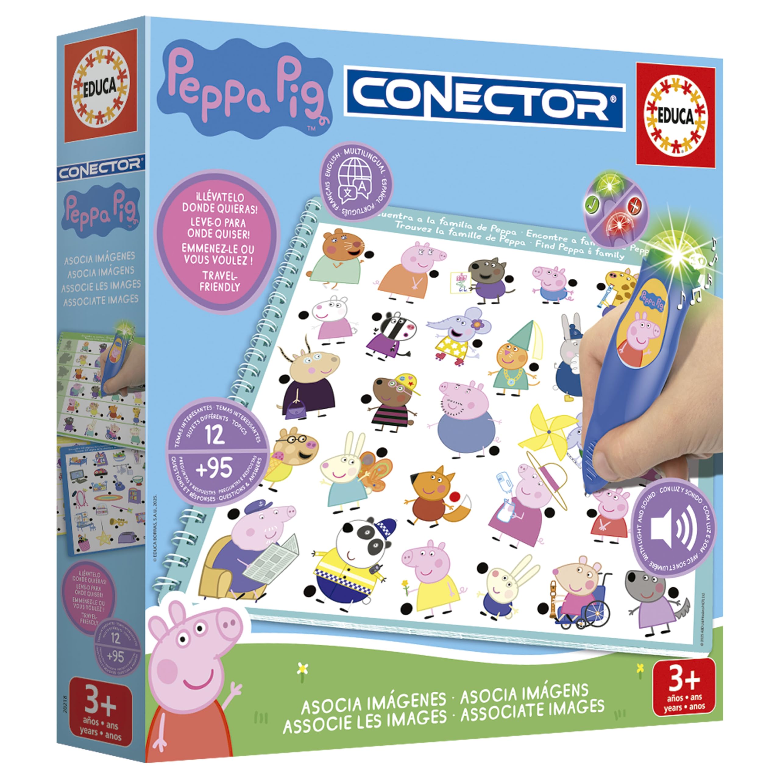 educa-conector-20218-quizspiel-peppa-pig-junior-mit-stift image 2