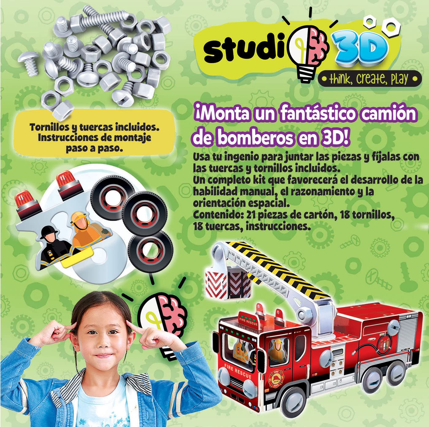 educa-studio-3d-feuerwehr-bausatz-3d-puzzle-ab-5-jahren image 3