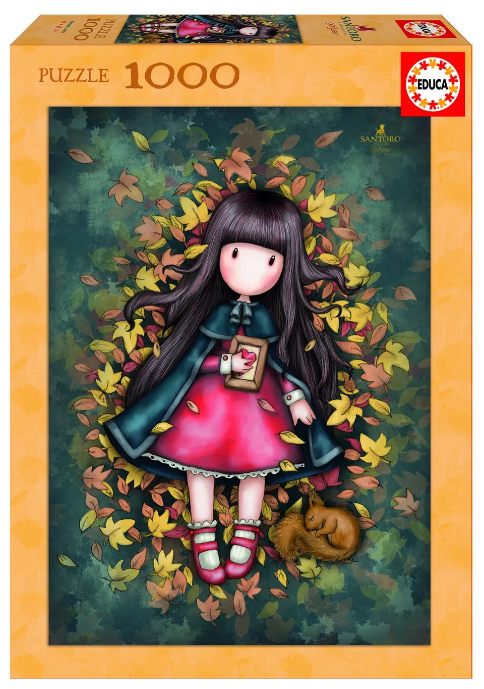 educa-gorjuss-autumn-leaves-17114-puzzle-1000-teile image 1