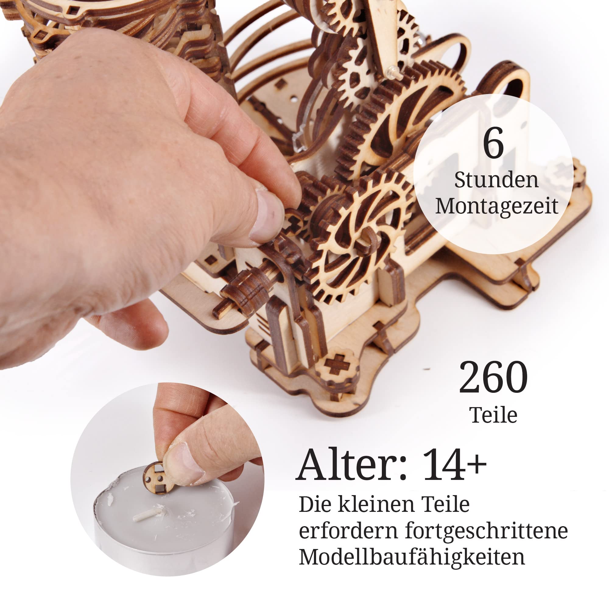 idventure-dragon-murmelbahn-3d-holzpuzzle-bausatz-260-teile image 4