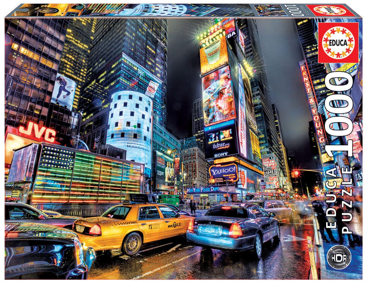 educa-times-square-15525-puzzle-1000-teile-new-york image 1