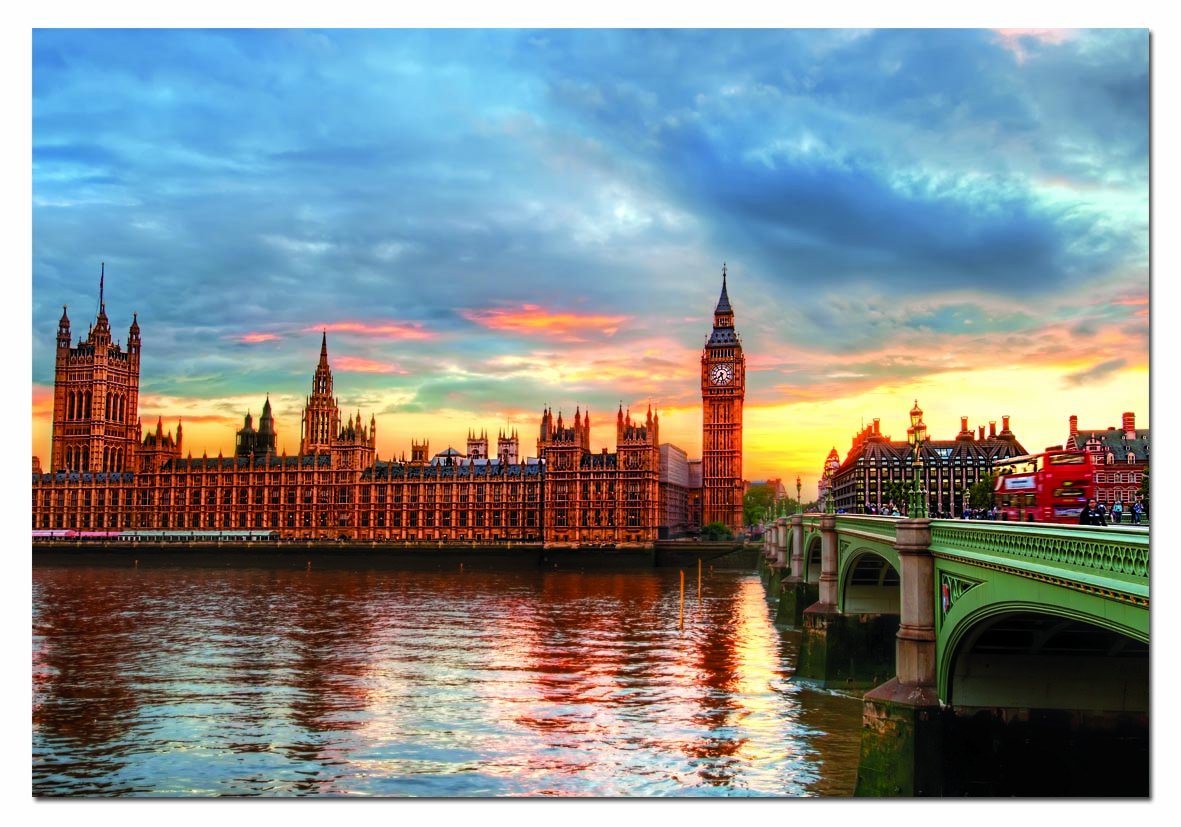 educa-14833-sonnenuntergang-ber-der-themse-puzzle-1000-teile-hdr image 2