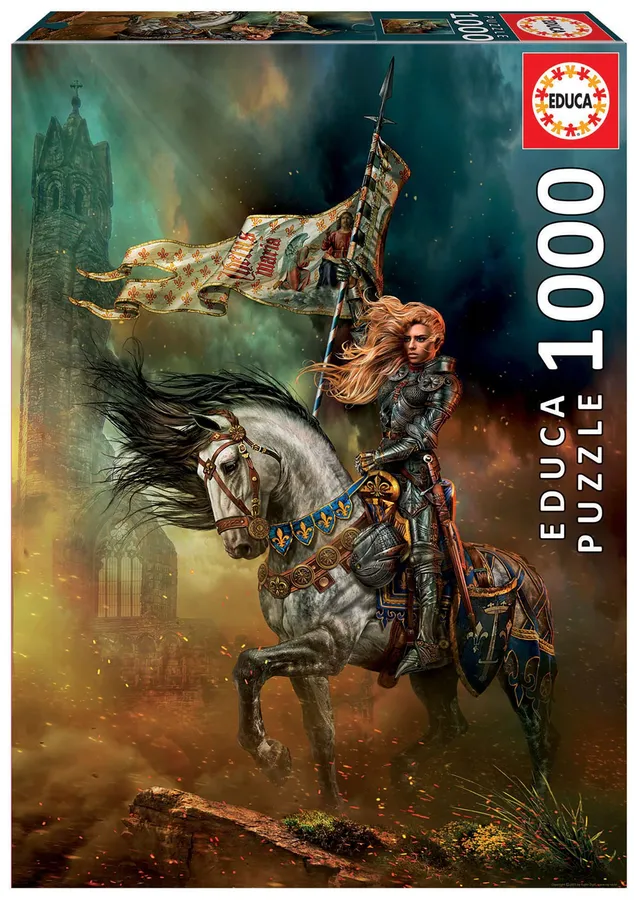educa-19260-jeanne-d-arc-1000-teile-puzzle-68x48-cm-ab-10-jahren image 1