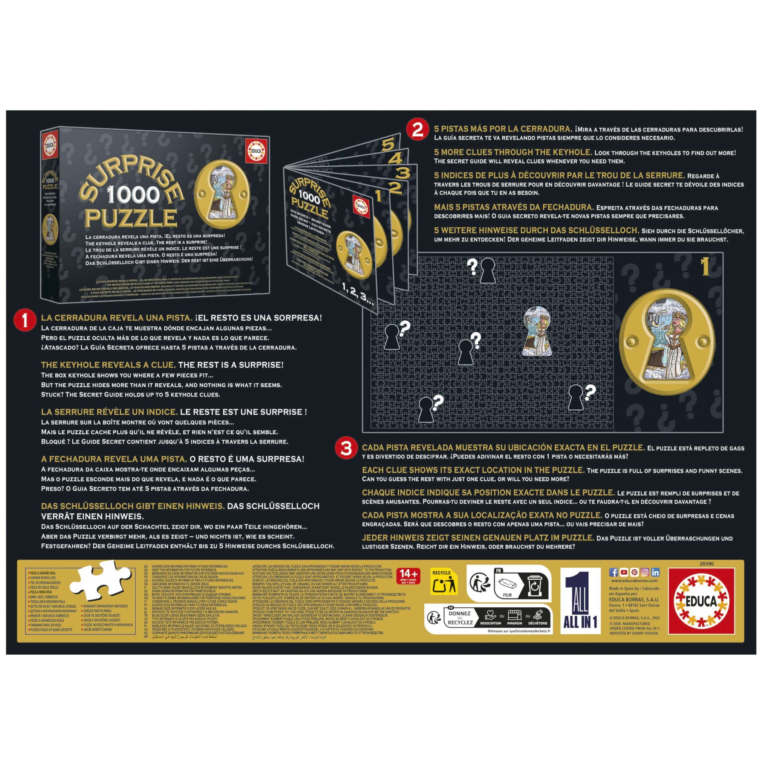 educa-surprise-nights-puzzle-1000-teile-runder-tisch-ab-14-j image 2