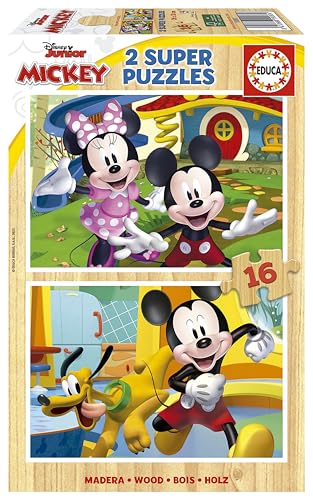 educa-19287-mickey-minnie-holzpuzzle-2x16-teile-ab-3 image 5