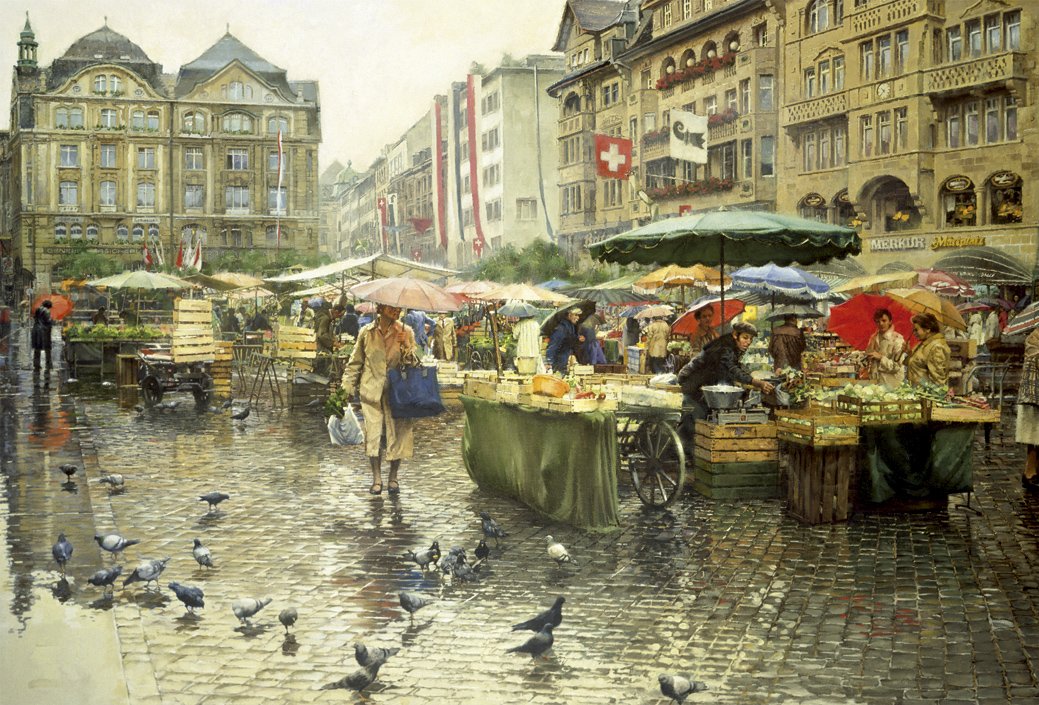 educa-16024-marktplatz-basel-puzzle-6000-teile-xxl image 2