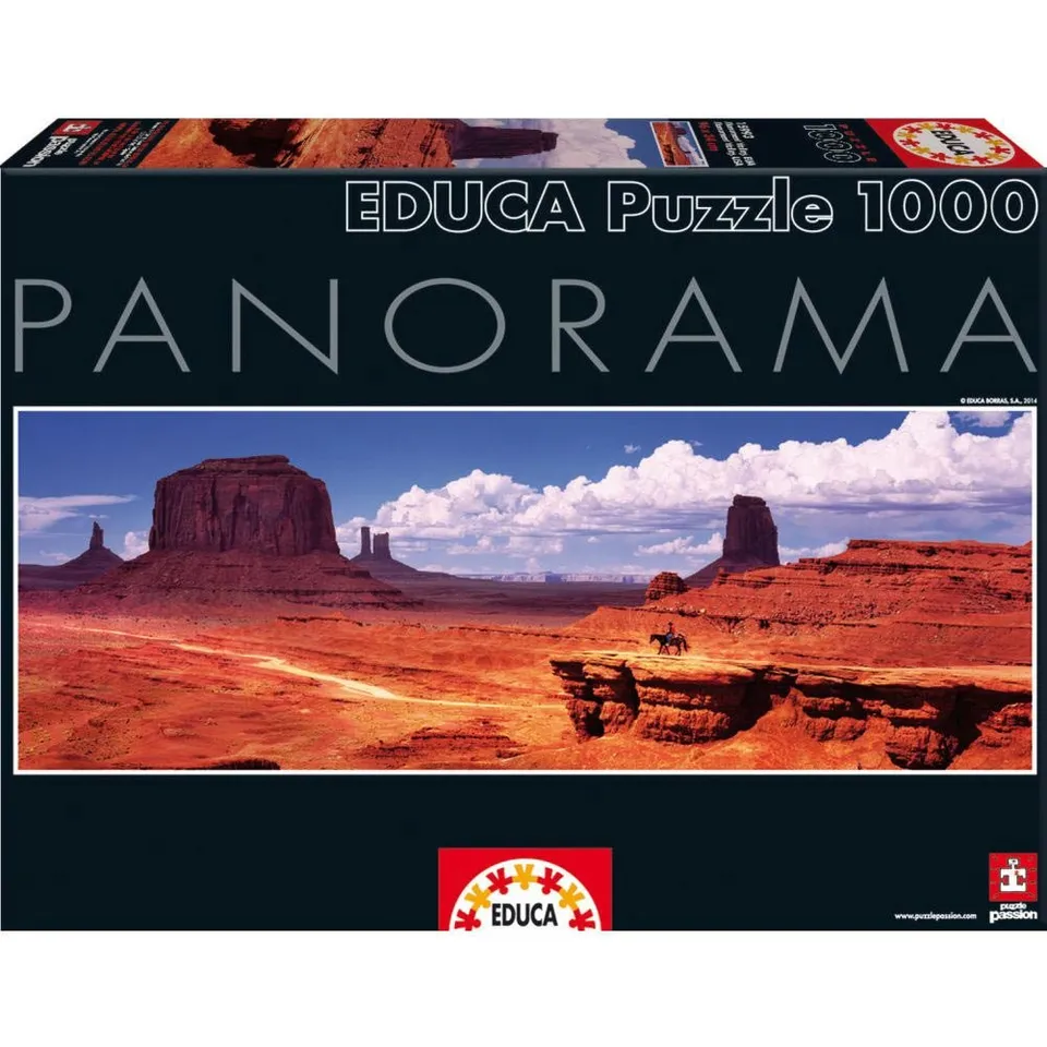 educa-15993-monument-valley-puzzle-1000-teile-panorama image 1