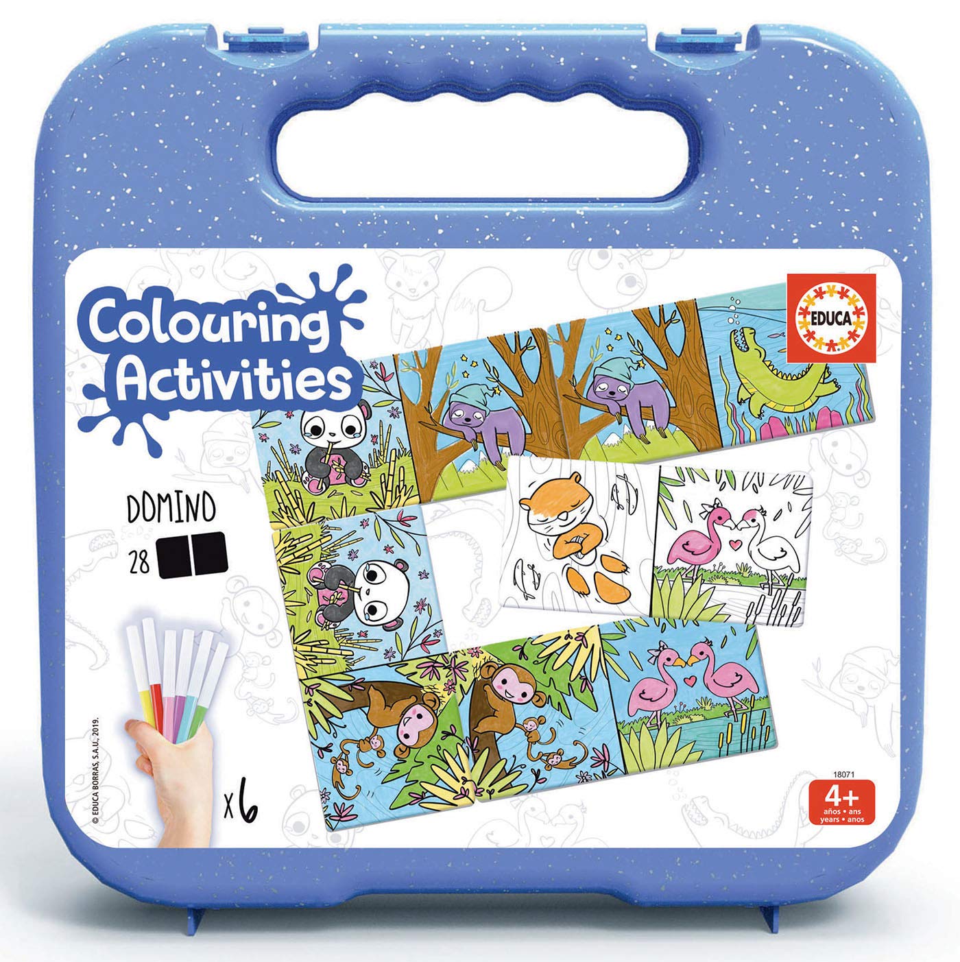 educa-domino-colouring-malpuzzle-zum-ausmalen-ab-6-jahre image 1