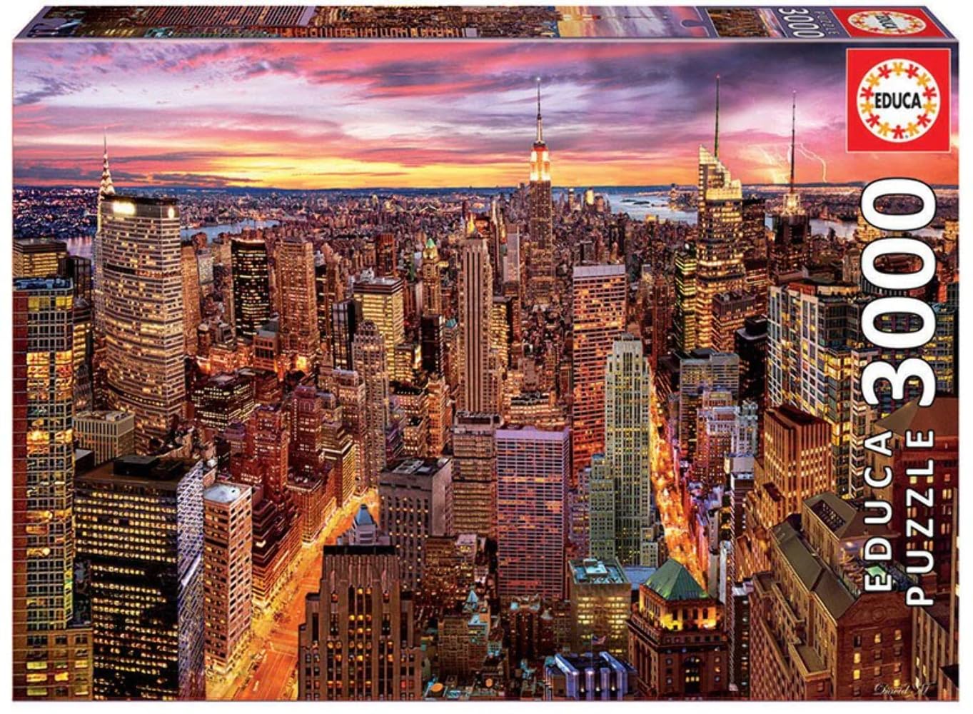 educa-manhattan-skyline-17131-puzzle-3000-teile image 2